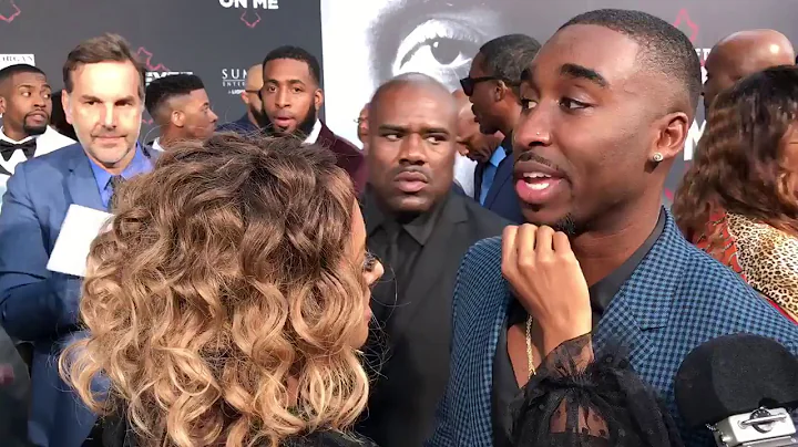 Kat Graham Flirts with Demetrius Shipp Jr. At All ...
