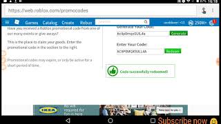 Free Robux by promocodes screenshot 5