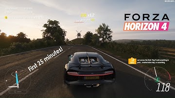 Forza Horizon 4 - PC Extreme Settings! | First 25 minutes! | PART 1