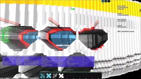 Starmade: Escudo-class Carrier Build (Part 2: Fighter Launch and Recall Logic)