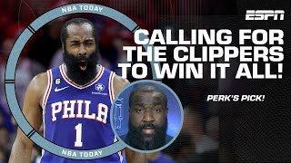 Perk CALLS for the CLIPPERS to WIN IT ALL! 🗣️ 'THEY AREN'T LACKING ANYTHING!' | NBA Today