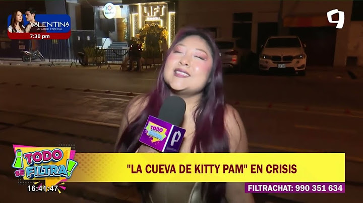 Reportera de Todo Se Filtra no puede ingresar a la cueva de ‘Kittypam’: “Eres de la prensa”
