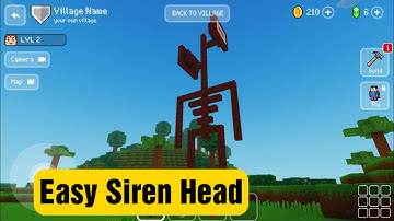 Siren Head - Block Craft 3d: Building Simulator Games for Free