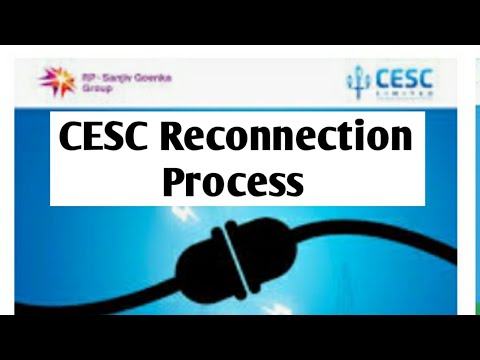 cesc reconnection process #reconnection #cesc #process #procedure #method #explained #re-connection