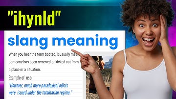 Ihynld Urban Dictionary? 🤔 Unraveling The Mystery!