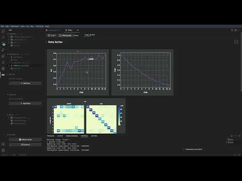 Live Plots of ML Experiment in DVC - VS Code