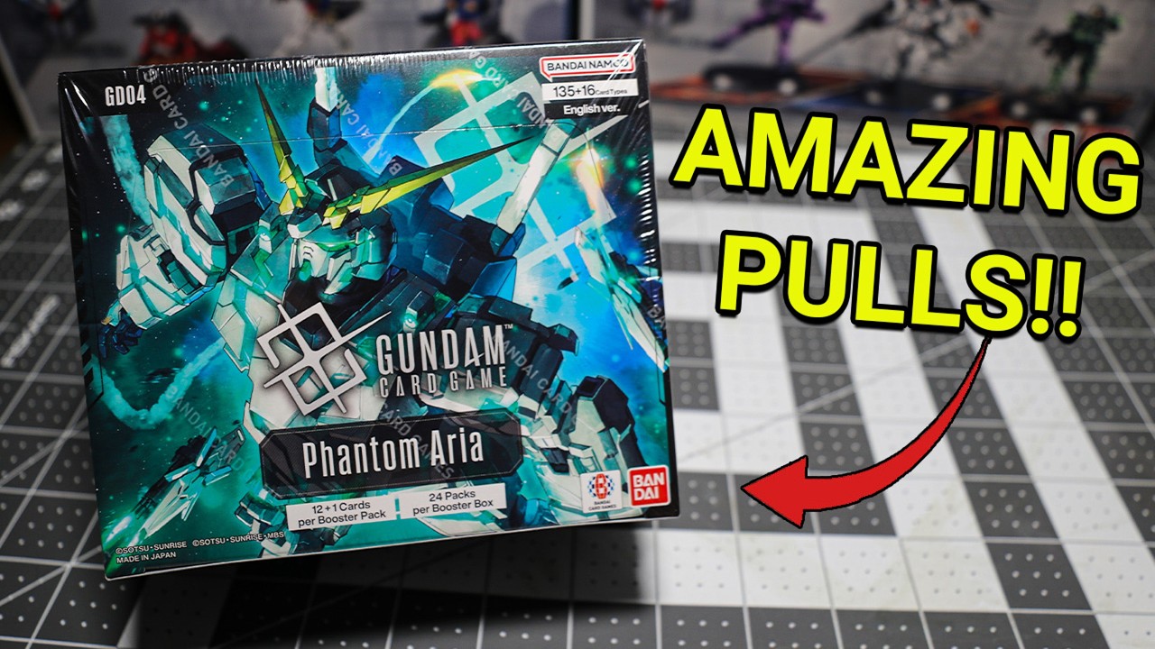 These Pulls were Insane!!! Opening 1 Box of GD04 Phantom Aria