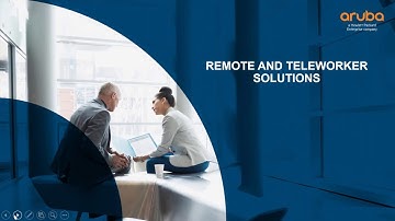 Aruba Networks + Ingram Micro Webinar -  Remote Access Solutions