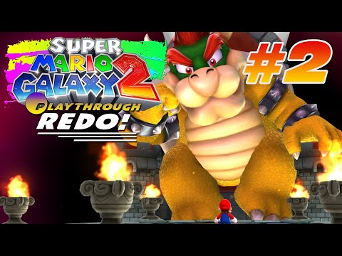 Super Mario Galaxy 2 (Part 2) - PLAYTHROUGH REDO!