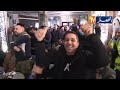 فرحة كبيرة عاشتها الجماهير البشارية بعد الفوز في الدقائق الاخيرة على المنتخب الكونغولي بهدف لصفر 