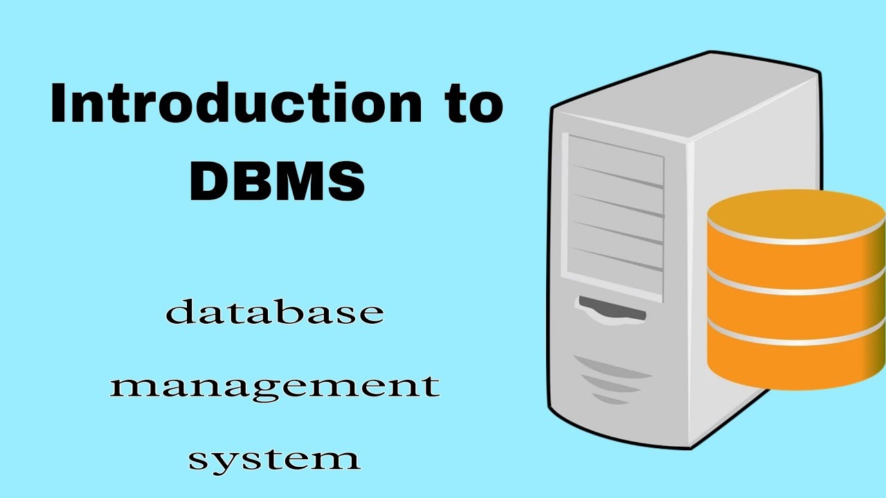 introduction to dbms... database management system in detail - YouTube