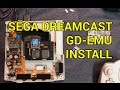 Sega Dreamcast GD-EMU Install SD Card ROM ISO GDI - YouTube