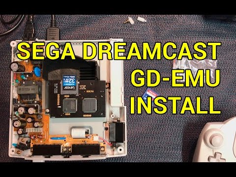 Sega Dreamcast Gd Emu Install Sd Card Rom Iso Gdi Youtube Youtube