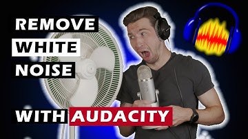 Remove WHITE NOISE using AUDACITY