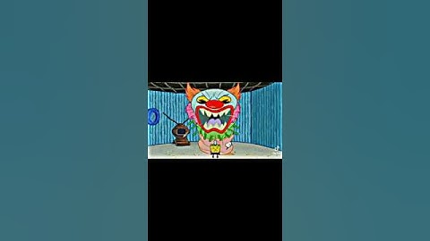 SpongeBob gak takut napa ya 😱