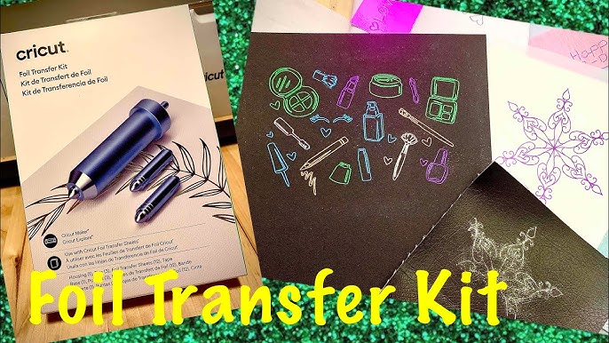 How to Use the Cricut Foil Transfer Kit to Make Bookmarks - SD