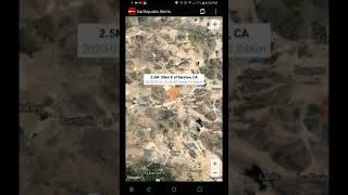 2.5 earthquake barstow, california 3-26-20