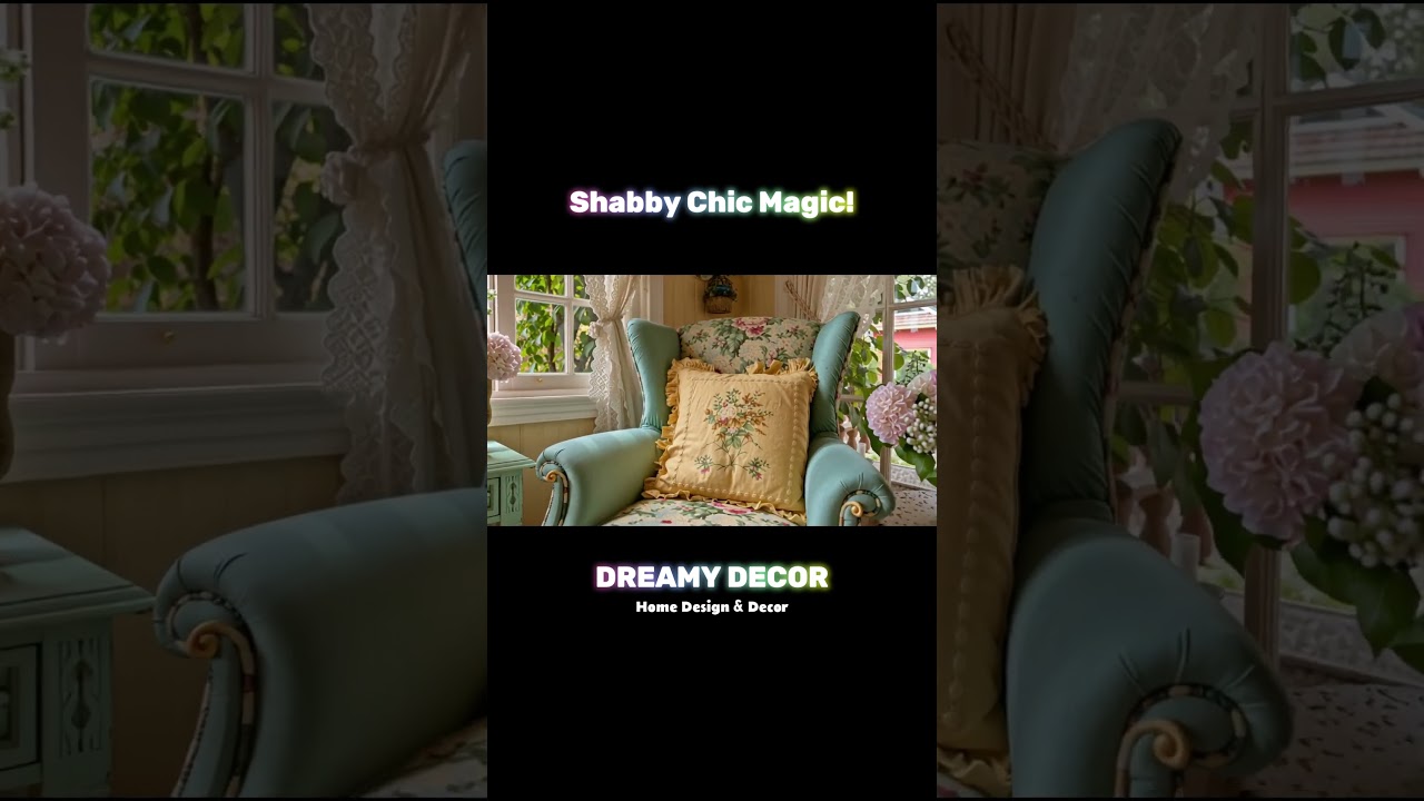 Shabby Chic Cottage: Vintage Romance Meets Modern Comfort 