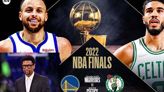 ESPN analyst Jalen Rose looks ahead to Celtics vs  Warriors in NBA Finals