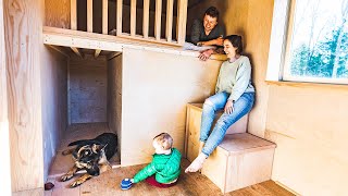 A Lofted Bed For Our Shipping Container