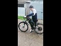 Тест электровелосипеда в первый раз 1500w 52в Electric Bike своими руками
