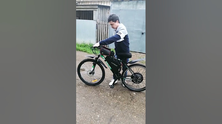 Тест электровелосипеда в первый раз. 1500w 52в Electric bike своими руками.