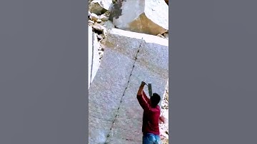 The process of stone separation = good tools and methods can improve efficiency