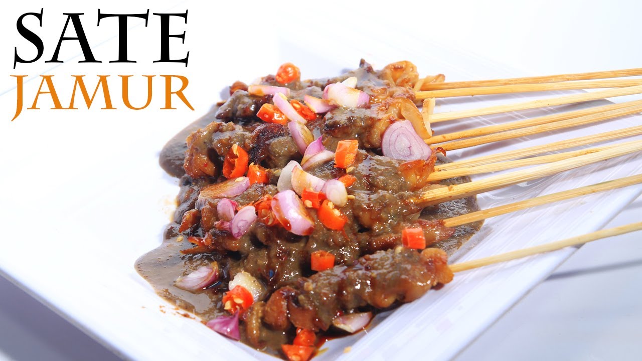  Cara Membuat Sate  Jamur Tiram YouTube