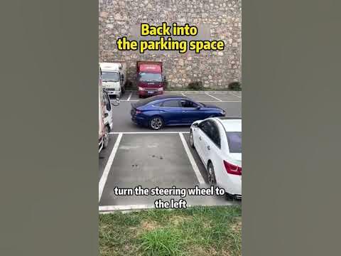 Backing into a parking spot with ease - YouTube