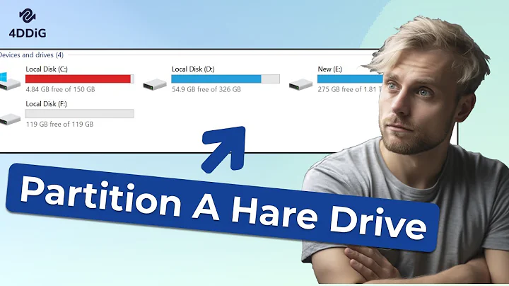 2025 How to Partition A Hard Drive in Windows 11/10 | Create Partition [No Data Loss]