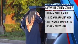 Upstate high school graduations to impact traffic in downtown Greenville
