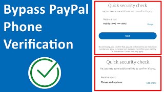 How to Bypass PayPal Phone Verification 2020