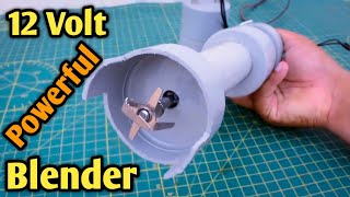 How to Make Hand Blender from DC Motor at Home | Homemade Hand Blender | DIY Powerful Hand Blender