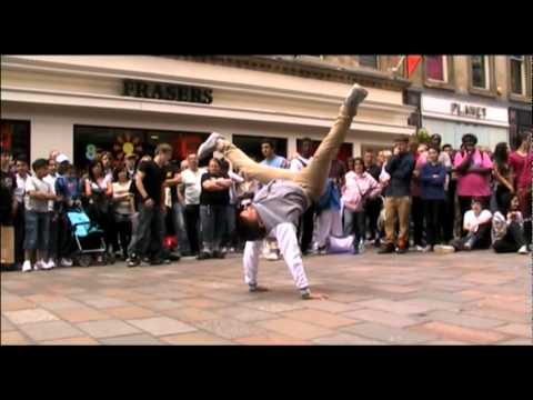 Street dance battle in Glasgow | Busta Rhymes - Do...