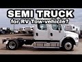 Ultimate Semi Truck vs Pickup tow vehicle showdown!