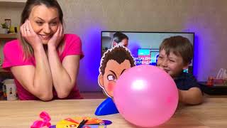 ВЗРЫВНОЙ ЧЕЛЛЕНДЖ Запусти ШАРИК Blow Balloon Game Challenge Игра Для Детей