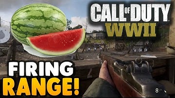 Unlock Watermelons in Call of Duty WW2 Headquarters