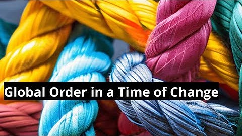 Work Package 2: Global Order in a Time of Change