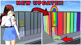 يوجد تحديث جديد لـ مكتب الياكوزا New Rainbow Yakuza Office in New Update Sakura School Simulator