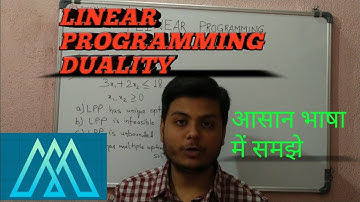 LINEAR PROGRAMMING GRAPHICAL METHOD | DUALITY | IN HINDI | GATE 2021 | ESE 2021 | UNIVERSITY EXAM