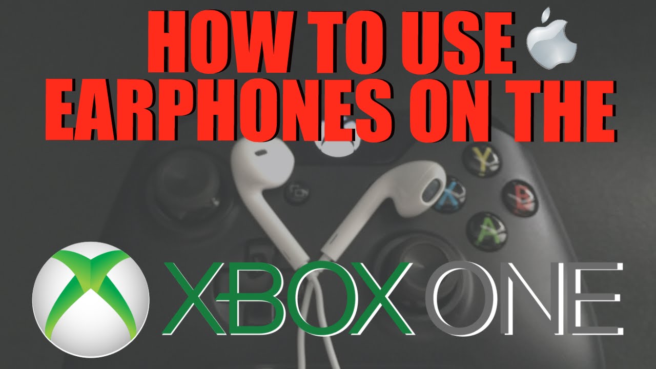 How to use Apple Earphones on the Xbox One (BUZZING NOISE FIX) - YouTube
