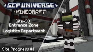 SCP Foundation Universe Minecraft Bedrock map | SITE-38 Progress #1