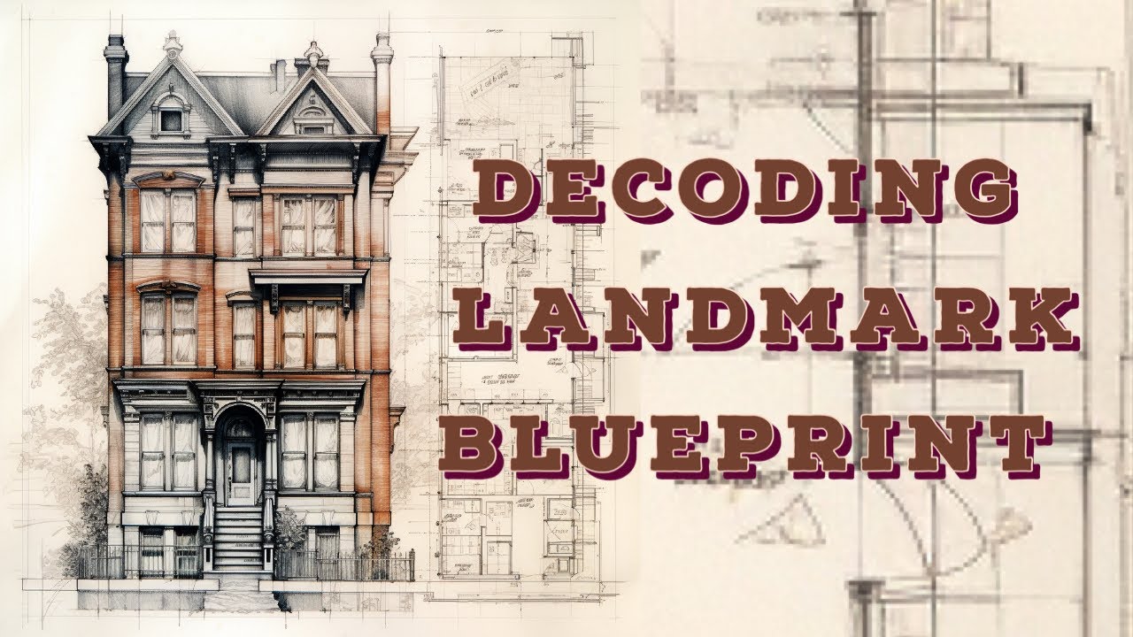 Decoding a landmark blueprint - YouTube