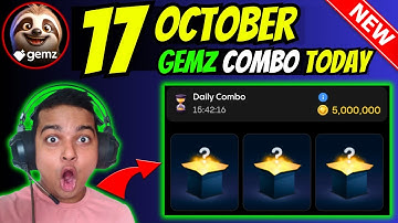 Gemz Daily Code - Gemz Daily Combo 17 & 18 October | Gemz Listing Date - Gemz Airdrop New Update