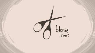blonde hair
