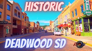 Historic Deadwood South Dakota  Black Hills Scenic Drive