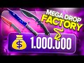 WSADZIŁEM 1.000.000 PUNKTÓW do FACTORY😱 CSGO-SKINS