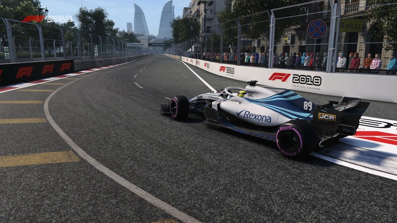 F1 2018 - Baku - FIRST Race - Online #1 - PS4 Gameplay