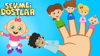 Parmak Ailesi - Sevimli Dostlar çizgi film çocuk şarkıları 2017 - Adisebaba TV Bebek Şarkıları Resimi