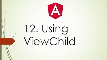 12. Angular 2 \ 4 Tutorials For Beginners | Using ViewChild | Reference Child From Parent